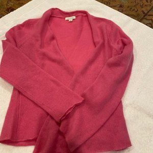 Garnet Hill Cashmere Sweater in Pink